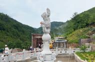 浙江虹珠寺▪九龙喷泉 石雕九龙雕塑喷泉